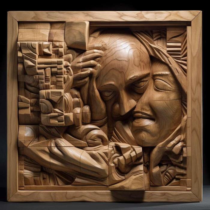 نموذج ثلاثي الأبعاد لآلة CNC 3D Art 